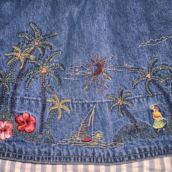 Gymboree denim dress 3T - Picture 3 of 11